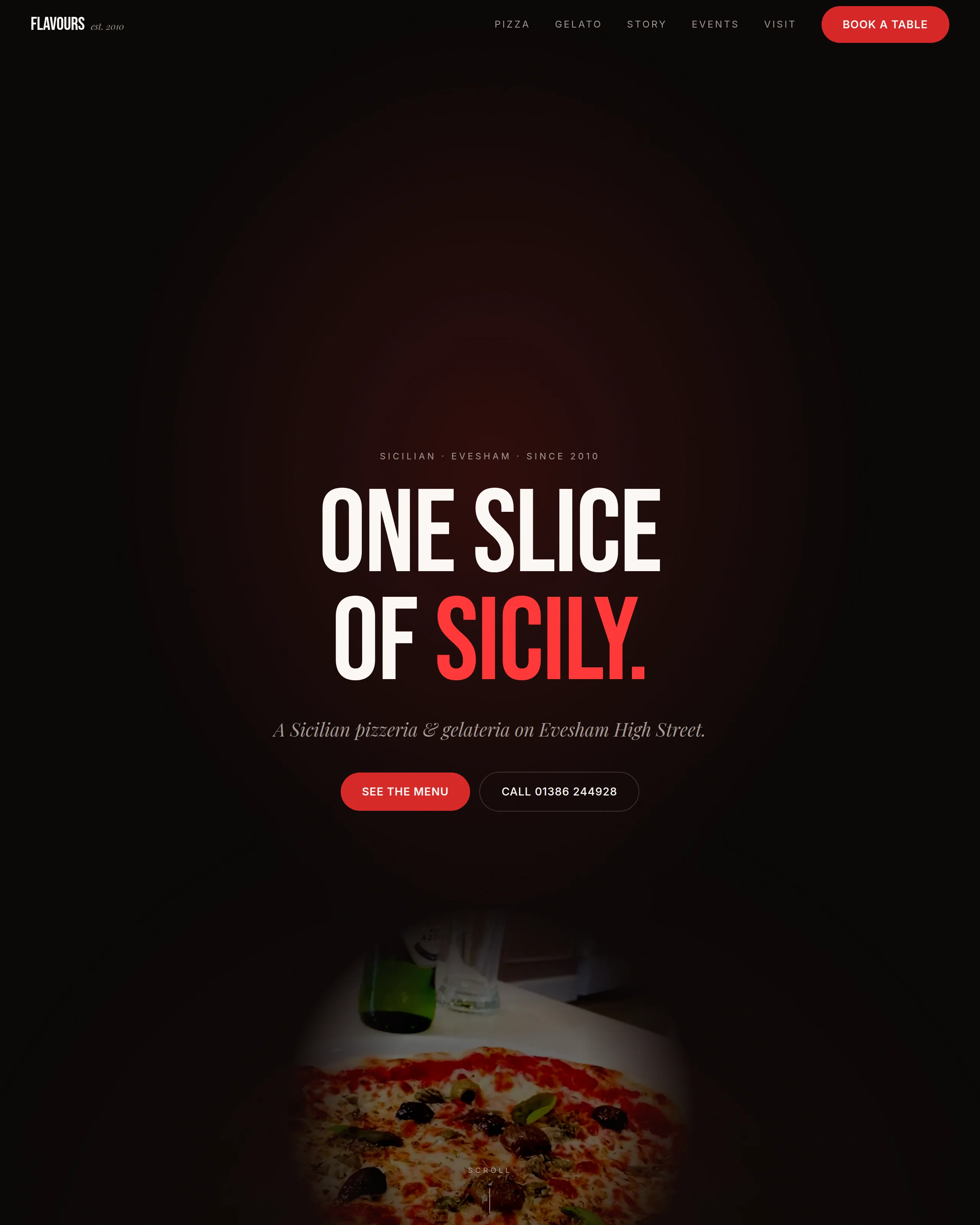 Flavours Evesham — live site by ProperSites